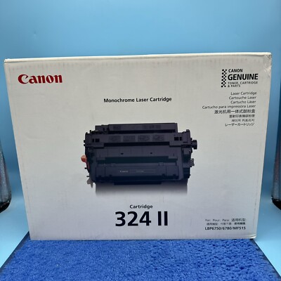 Canon CRG-324BK Original Toner Cartridge - Black (3482B013AA)