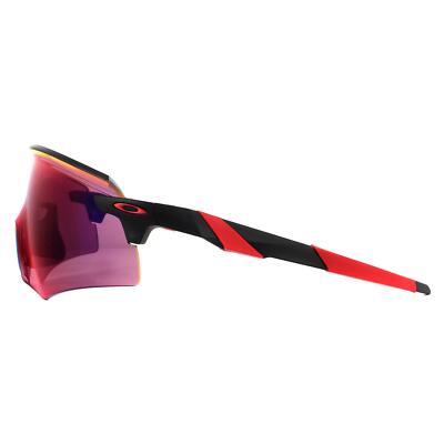 Pre-owned Oakley Sunglasses Encoder Oo9471-01 Matte Black Prizm Road In Red