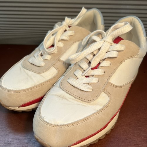AZ Jukebox Women's Size 10M White/Grey/Red/Yellow Tennis