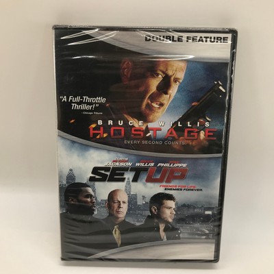 Hostage/Set Up (DVD, 2013, 2-Disc Set) Brand New Factory Sealed