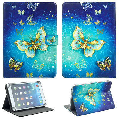 For Universal Android Tablets 7'' 8'' 9'' 10'' 10.1'' Folio Leather Stand Case Cover