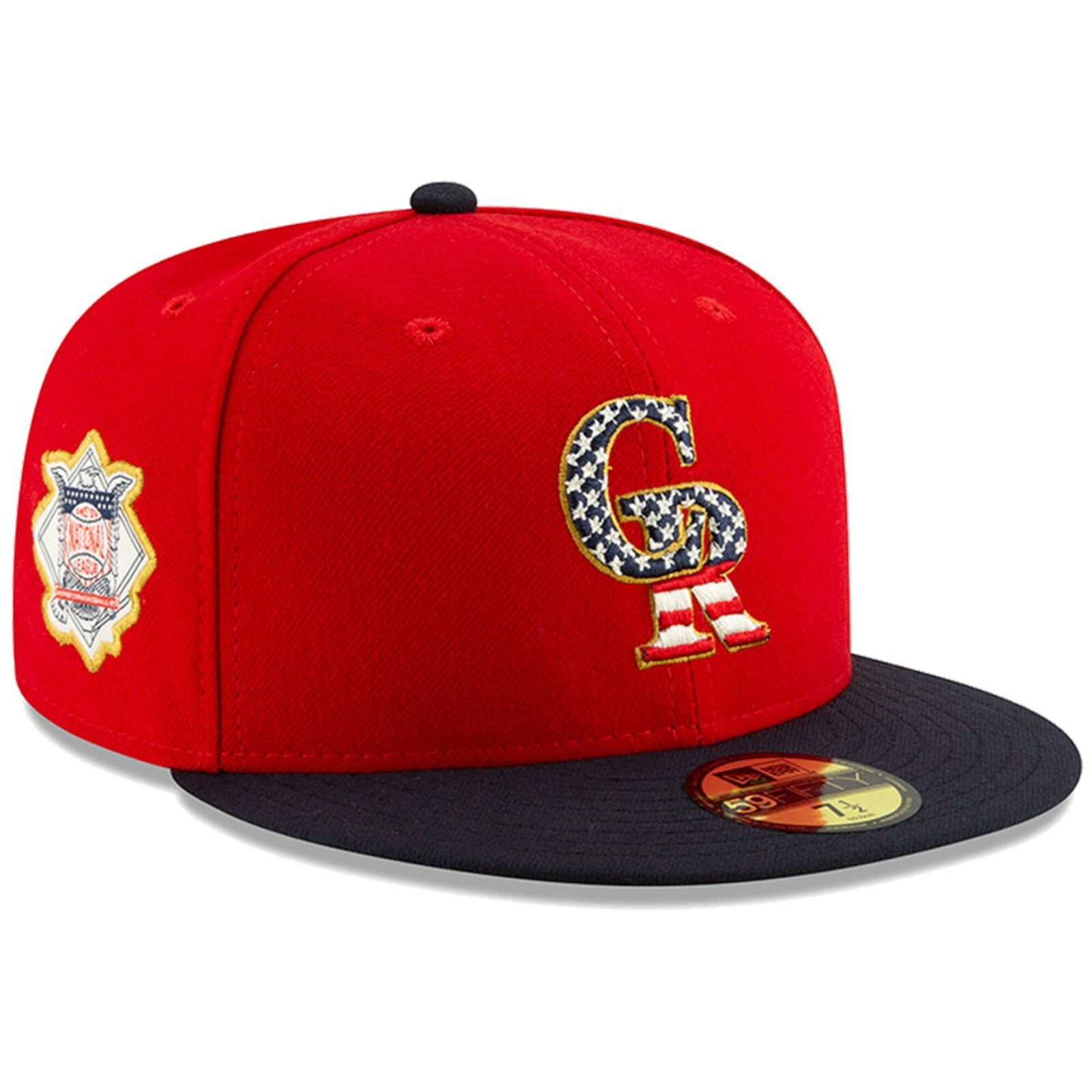 COLORADO ROCKIES New Era 59FIFTY 4th of July Baseball Hat