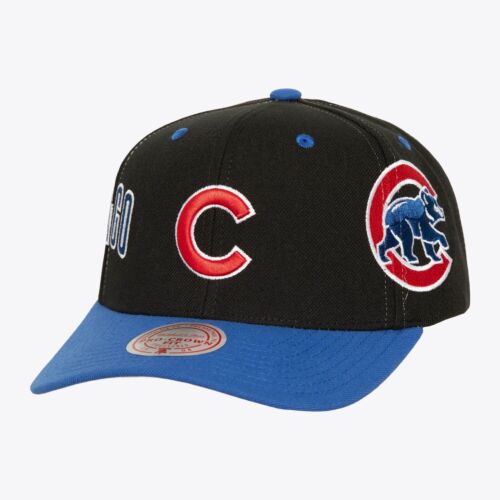 МУЖСКИЕ КРОССОВКИ MITCHELL & NESS MLB OVERBITE PRO SNAPBACK CUBS - ЧЕРНЫЙ