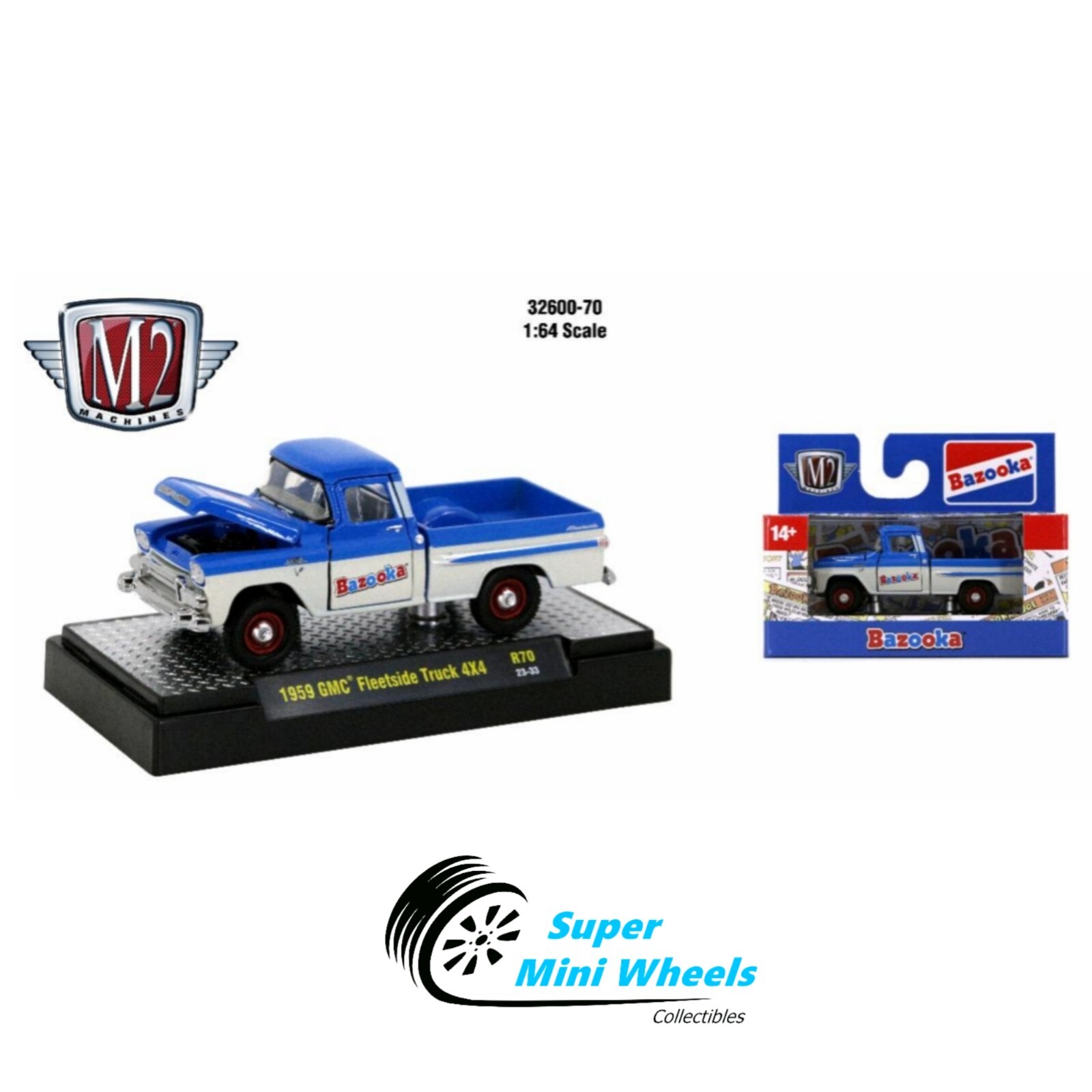 OBS M2 1/64 GMC　シエラ　ステップサイド　精密ミニカー OBS M2 1/64 GMC シエラ ステップサイド 精密ミニカー 1/64 Auto