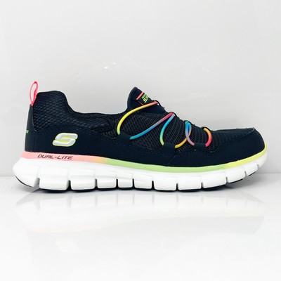 

Skechers Womens Sport Loving Life 11793 Черная повседневная обувь Кроссовки Размер 7, Черный, Sport Loving Life