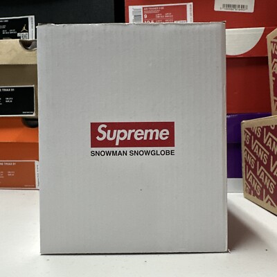 Supreme Snowman Snowglobe Red FW21