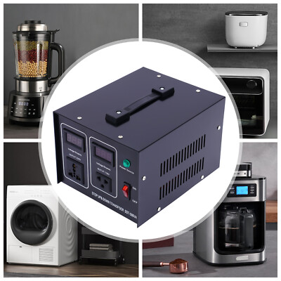 500W Voltage Converter Transformer Step Up Down 110-120V to 220-240V Transformer