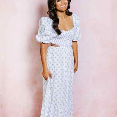 Faithfull The Brand Bloom MIDI Dress Small New