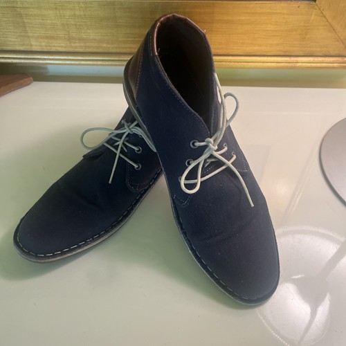 STEVE MADDEN Mens  Sz 11.5 D Blue  Desert Boots