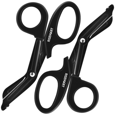 Trauma Shears - Bandage Scissors for Nurses, 7.5'' Fluoride Coated Non-stick B...