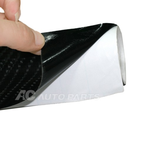 ::High Quality 3D 4D Gloss Car Carbon Fiber Vinyl Wrap Sticker Film Roll Air Free