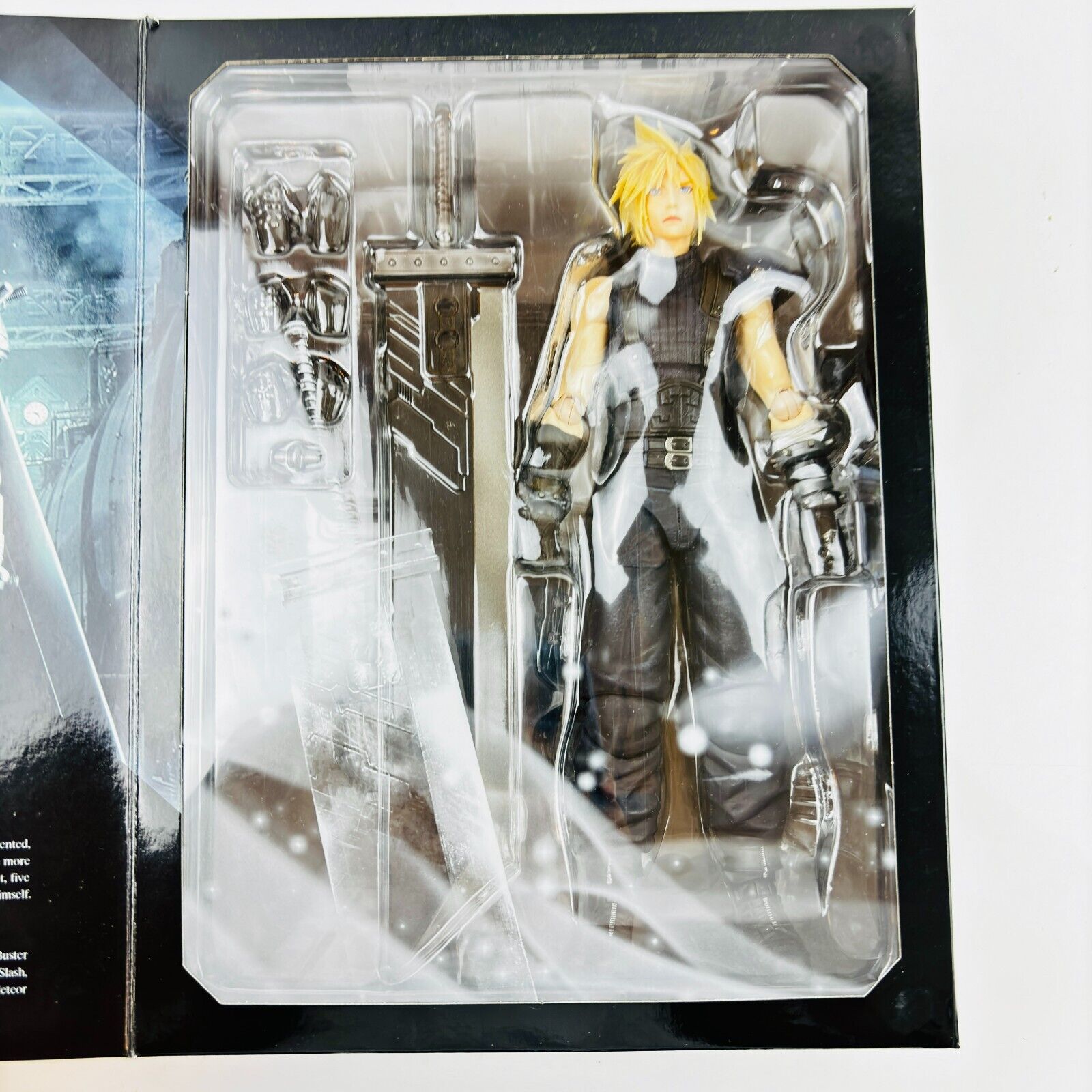 Play Arts Kai Cloud Strife Figure Version 2 Final Fantasy