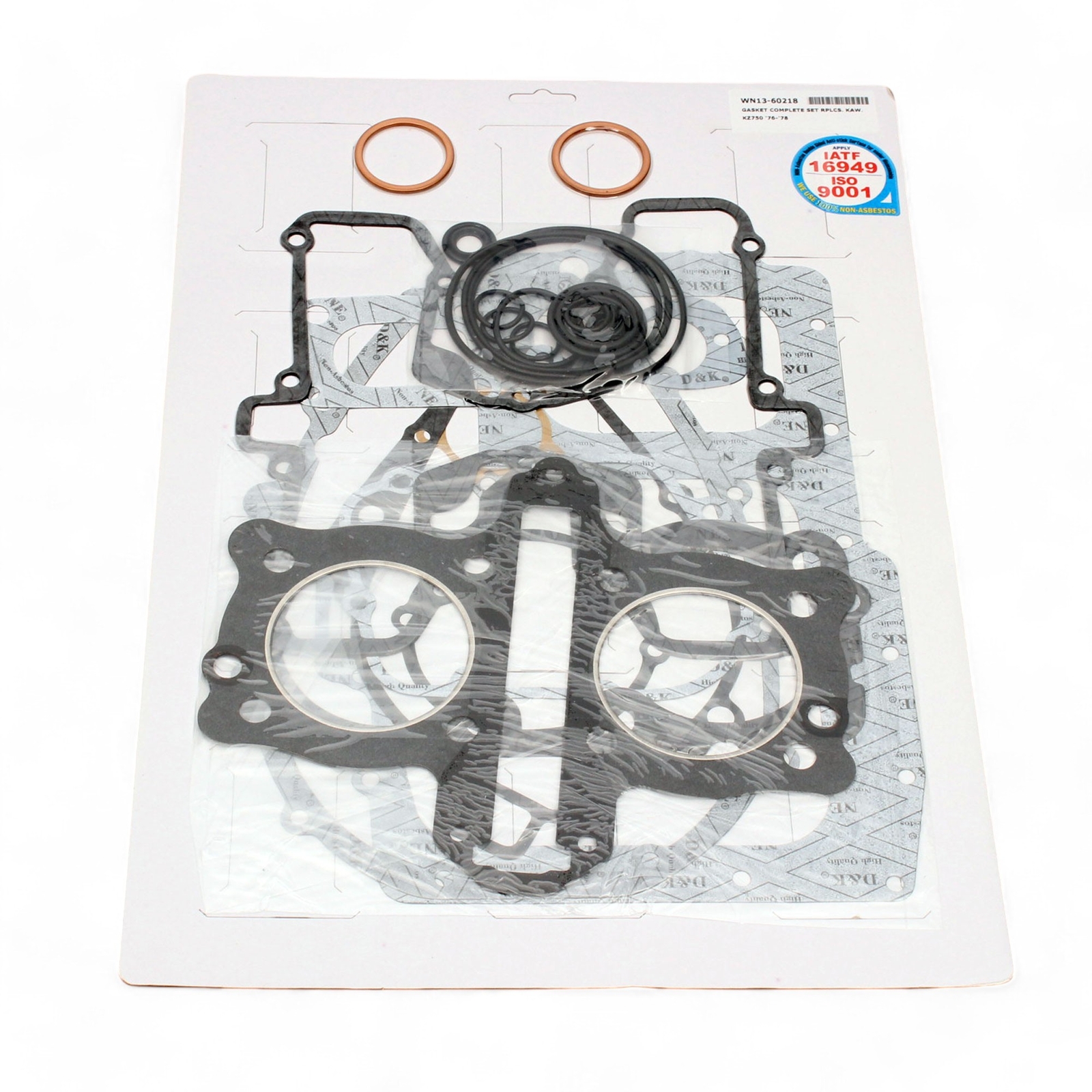 Engine gasket set complete for Kawasaki Z 750 B Twin (KZ750B) 76