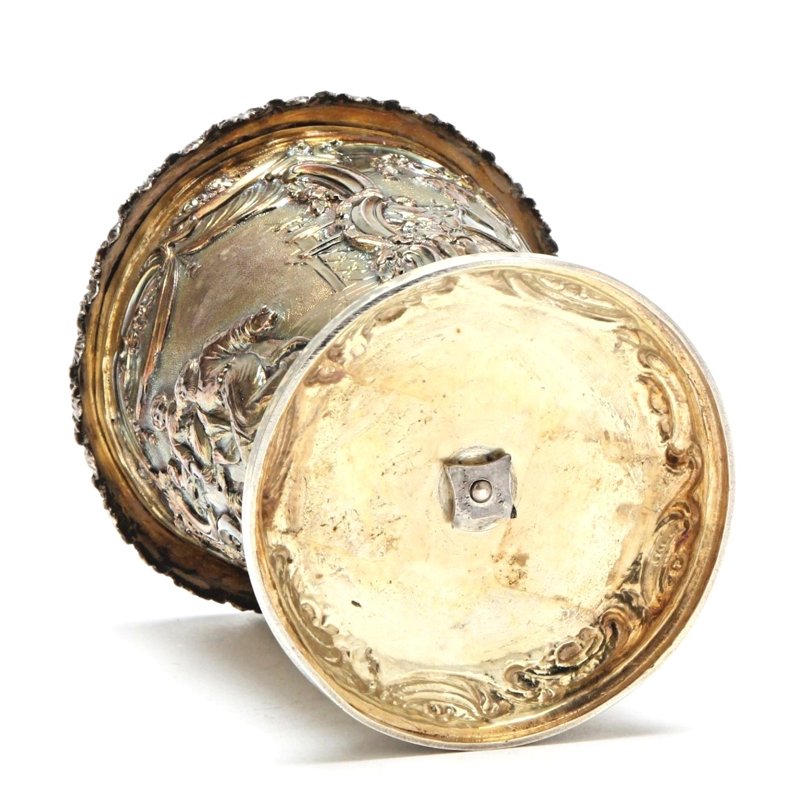 Antique Sterling Silver Gilt Beaker by PAUL STORR