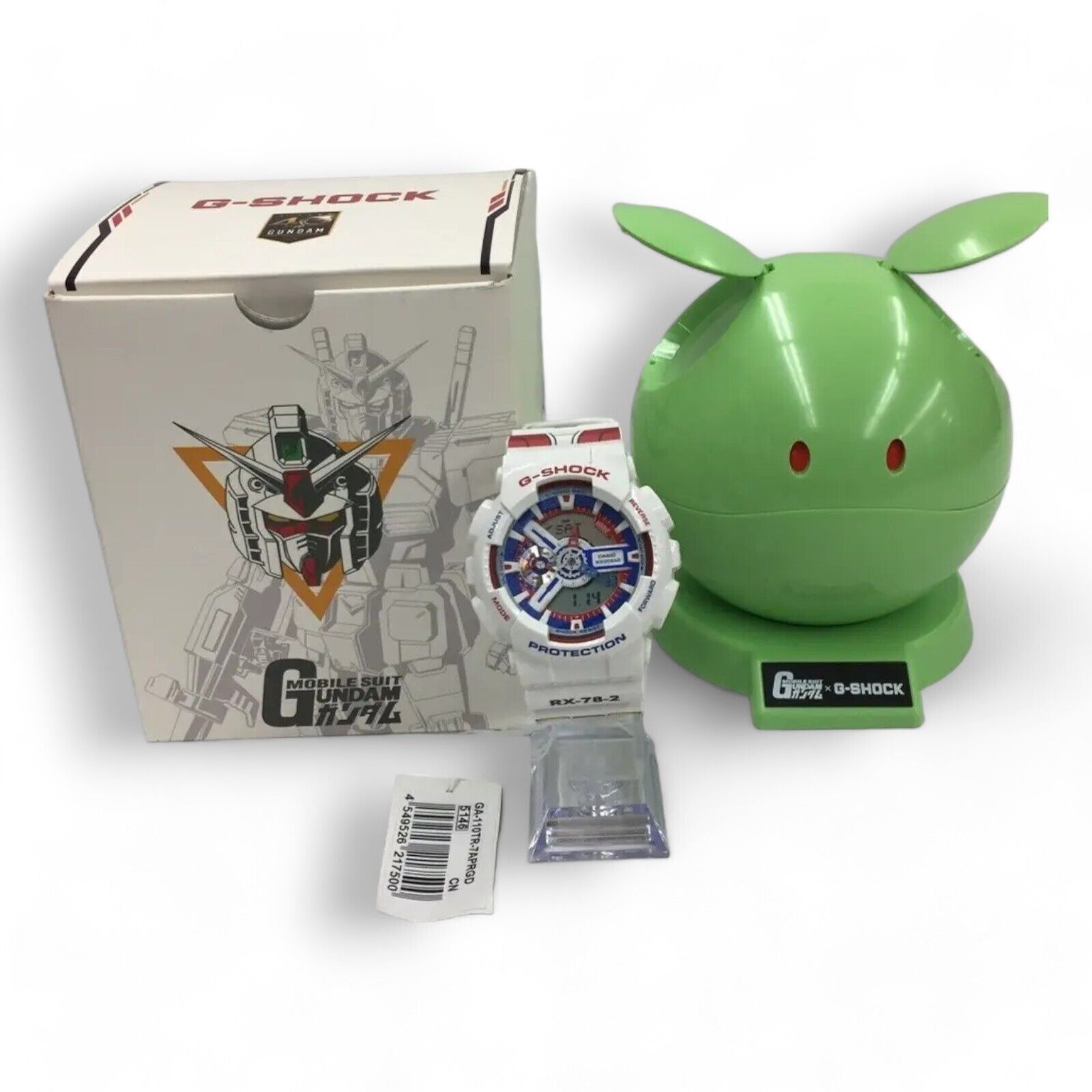 CASIO G-SHOCK GA-110TR-7APRGD Gundam RX78-2 40th Anniversary CASIO G-SHOCK GA-110TR-7APRGD Gundam RX78-2 40th Anniversary