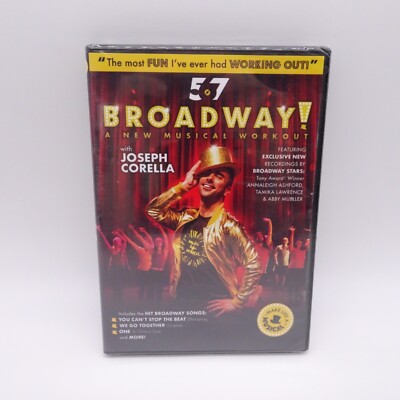 567 Broadway: A New Musical Workout with Joseph Corella (DVD, 2018) New Sealed