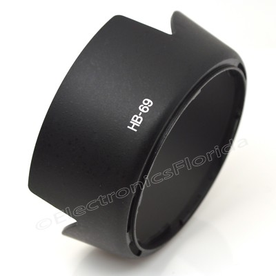  Camera Lens Hood HB-69 for Nikon D3200-3300-5200-5300 18-55mm f/3.5-5.6G e169