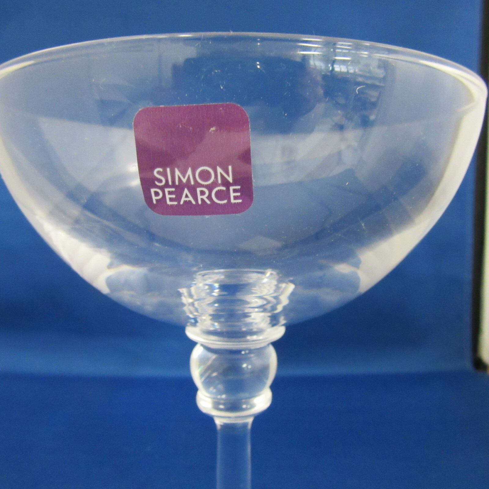 Simon Pearce - Hartland coupe glass - NWT