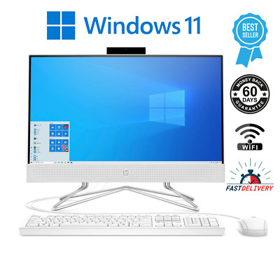 HP All in One Computer 22'' WIN 11 32GB 1TB SSD WEBCAM WiFi Bluetooth