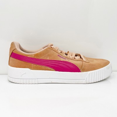 

Puma Girls Carina 370532-02 Коричневый Повседневная Обувь Кроссовки Размер 5.5C, Carina