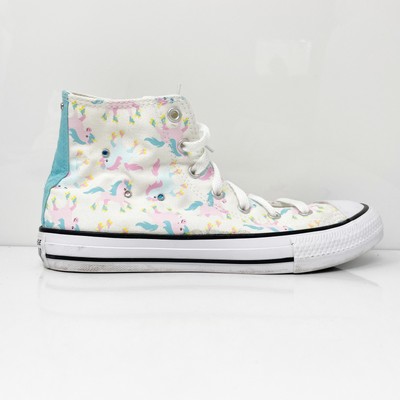 

Converse Girls Chuck Taylor All Star Hi 669816F Белая повседневная обувь Кроссовки Размер 5, Белый, Chuck Taylor All Star Hi