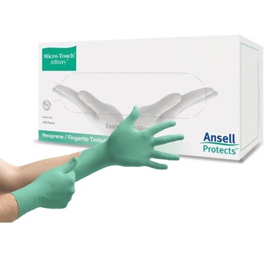 Micro-Touch Affinity Polychloroprene Exam Glove -  100 per Box