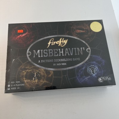 Firefly Misbehavin' Deck Building Game Gale Force 9 Board Game NIB