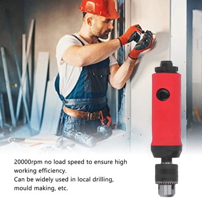 20000rpm Air Power Drill Set Easy Carrying Pneumatic Drill For Outdoor MOY