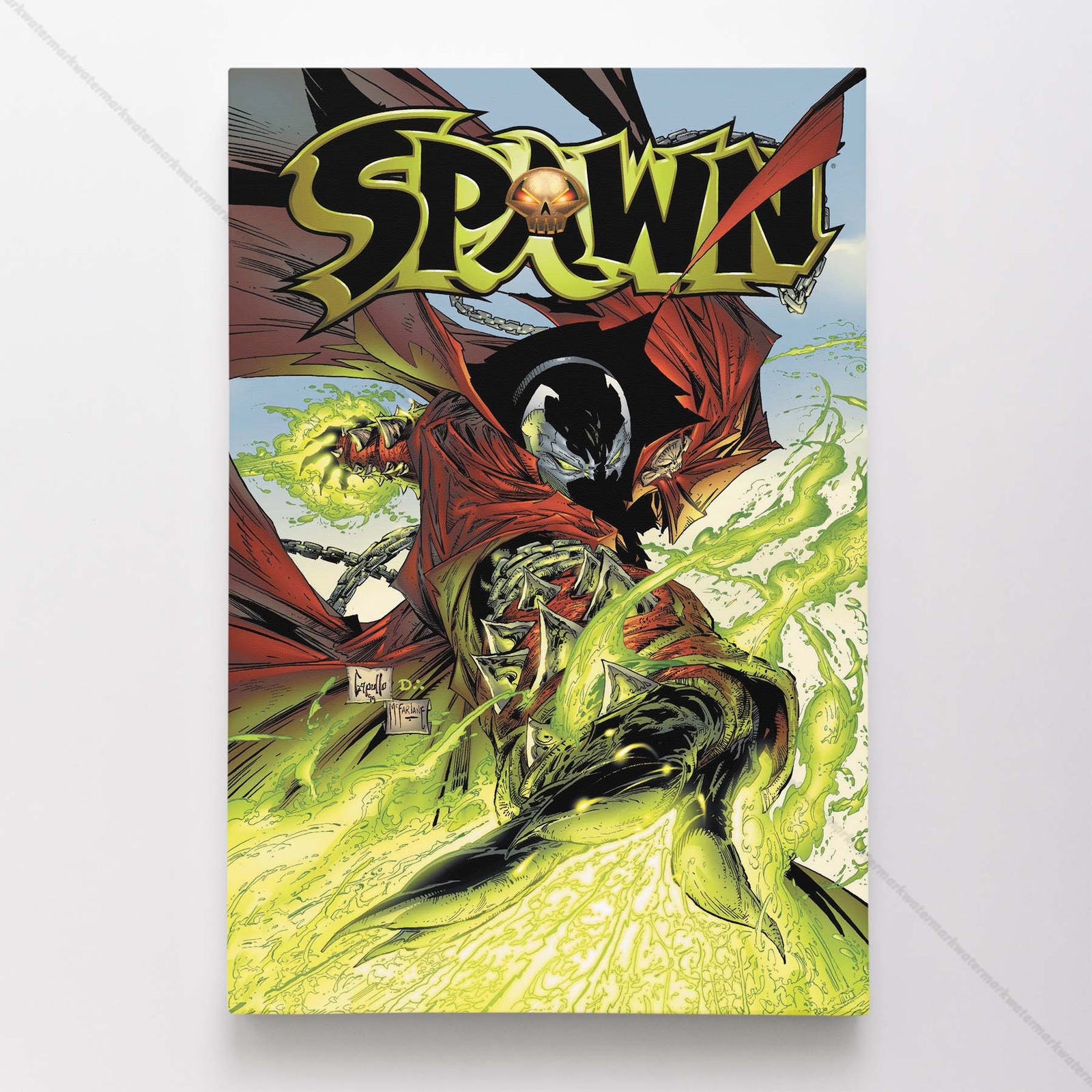 Spawn 96 Poster Canvas Comic Book Cover Art Print #A