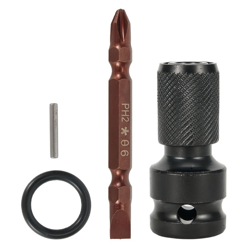 Adaptateur De Prise ï¿½ï¿½ Tige Hexadï¿½ï¿½Cimale Robuste De 12 Carrï¿½ï¿½S ï¿½ï¿½ 14 Tiges Hexa