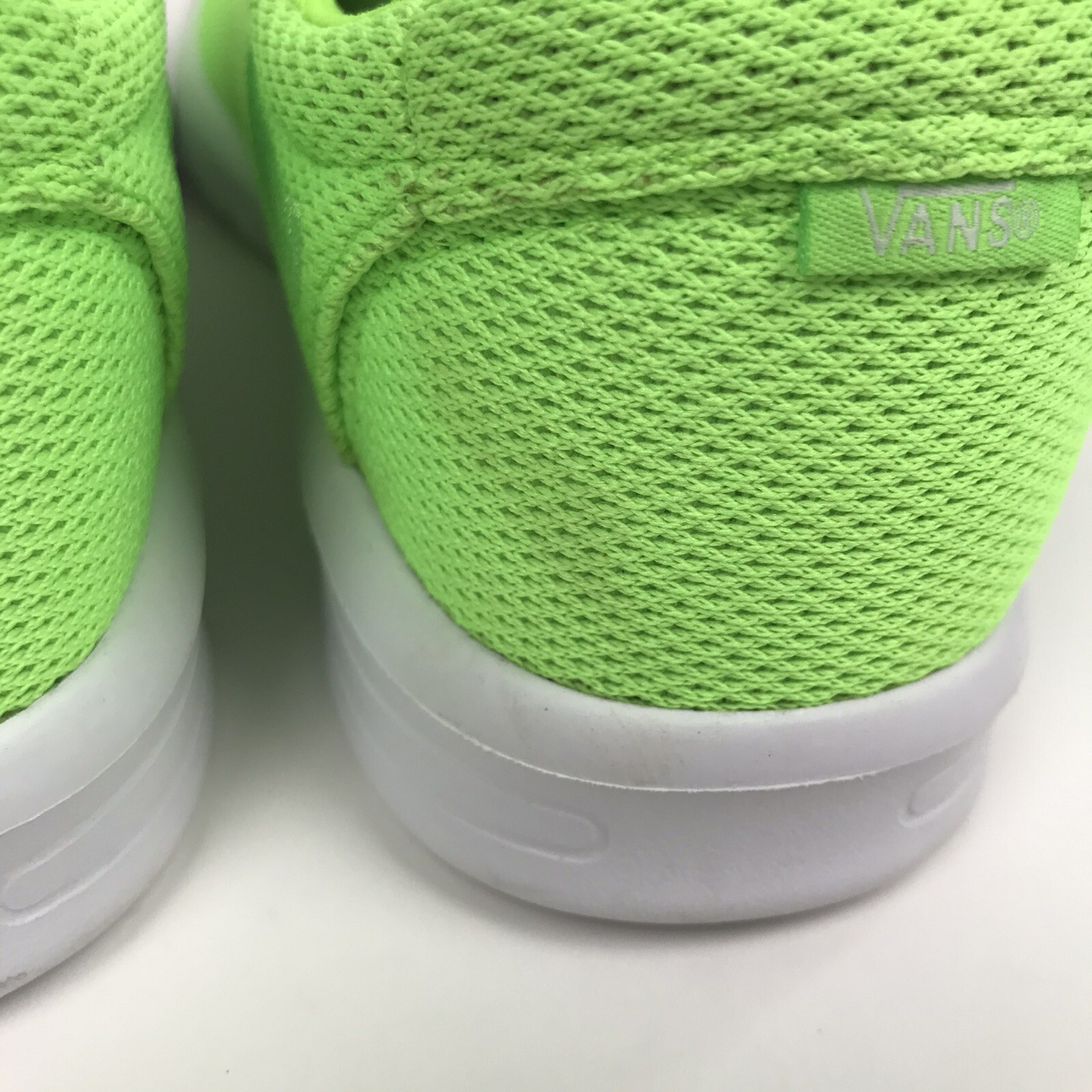 Vans UltraCush Lite Sneakers Mens Size 6.5 Lace Up Shoes Low Top Lime Green  Mesh: купить с доставкой из США, цена 2 735 руб - (154953002845)