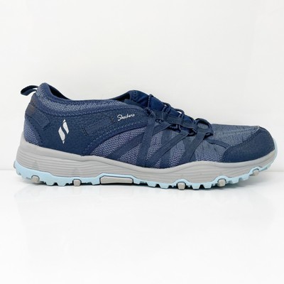 

Skechers Womens Seager Hiker 158236 Синяя повседневная обувь Кроссовки Размер 9, Синий, Seager Hiker