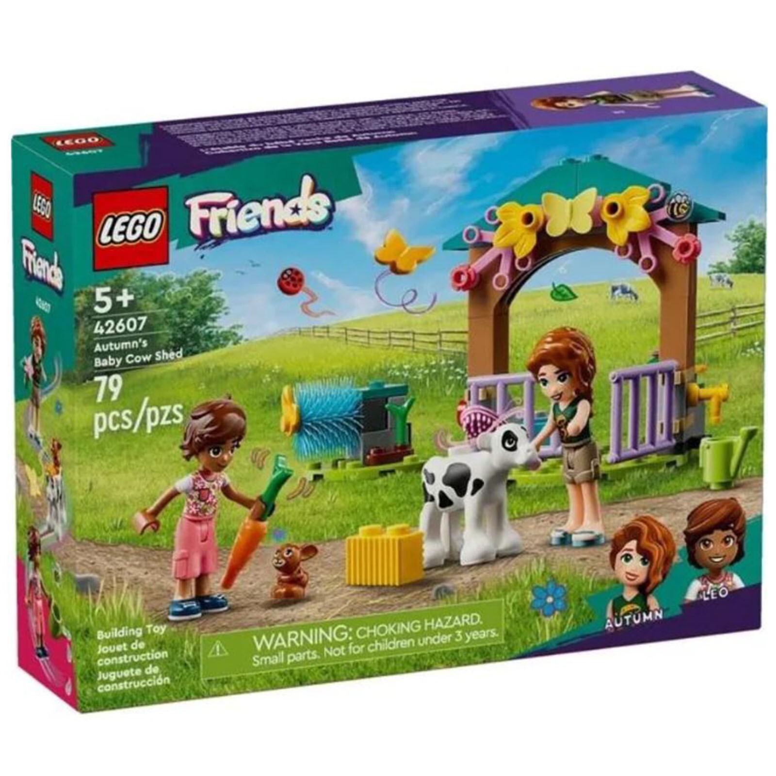 Набор для строительства коровника LEGO Friends Autumns Baby 42607 НОВЫЙ