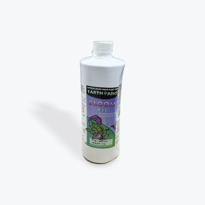 Earth Juice 1 Quart of Bloom 0-3-2 Natural Based Liquid Plant Food Concentrate