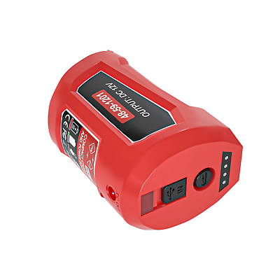 M12 USB Power Source for Milwaukee 12V USB Battery Charger Portable Power  Supply