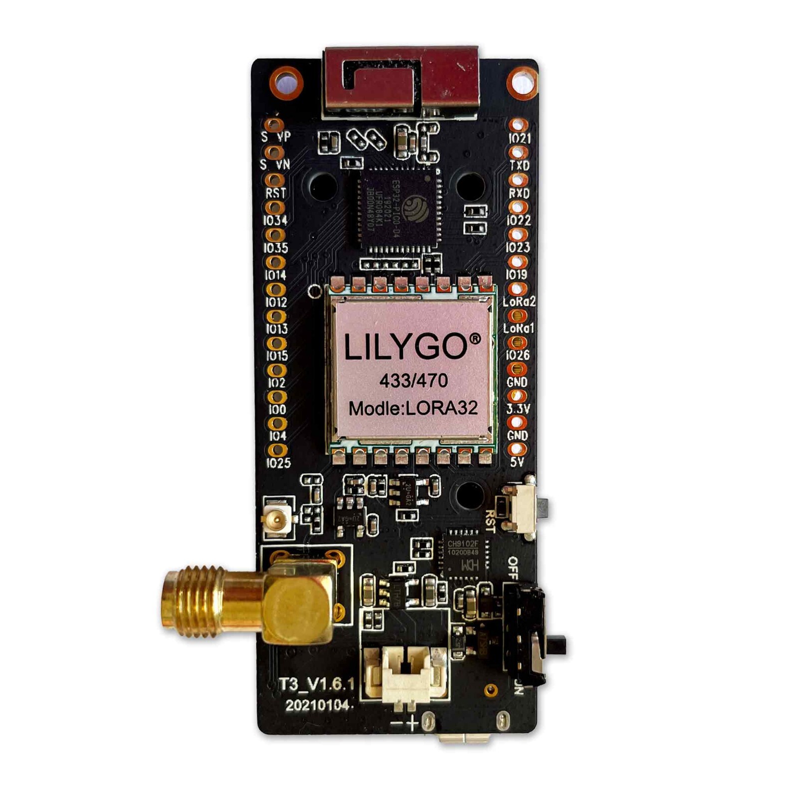 LILYGO/TTGO LoRa32 433 MHz ESP32 OLED 0,96