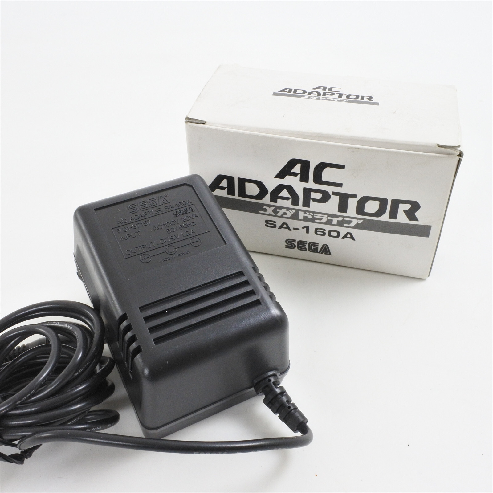 AC ADAPTOR SA-160A Boxed For Mega Drive, Mega CD SEGA JAPAN AC ADAPTOR SA-160A Boxed For Mega Drive, Mega CD SEGA JAPAN