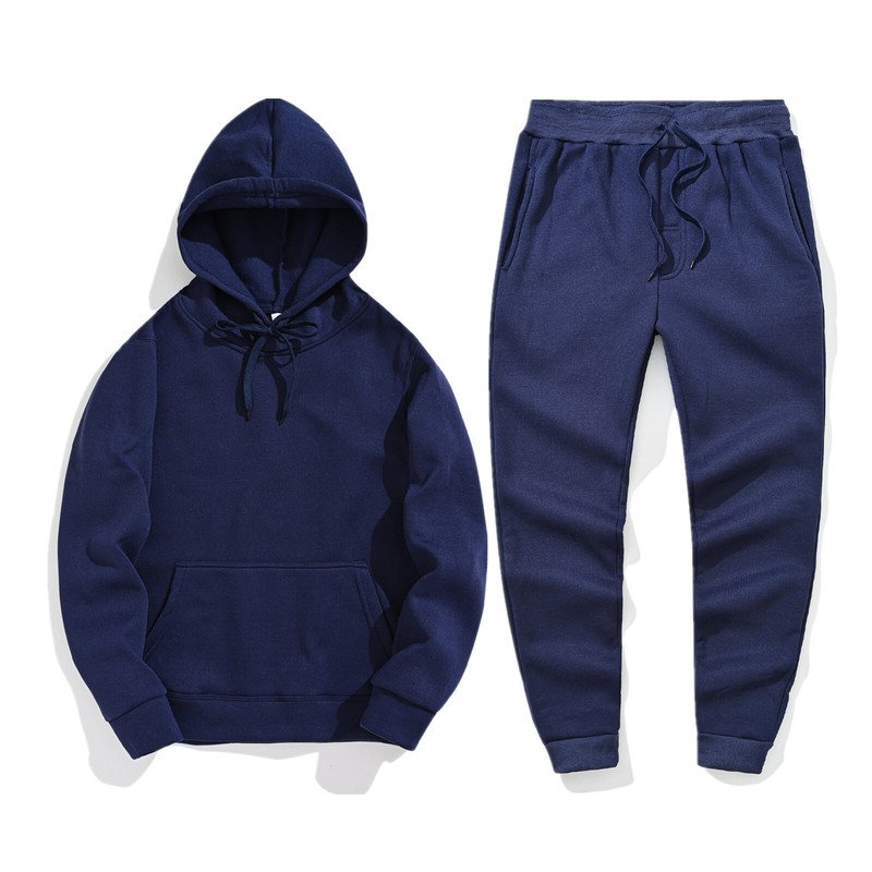 Men's Tracksuit 2 Piece Casual Outfit Sweatsuit Jogger Pants Suit Set Sportswear