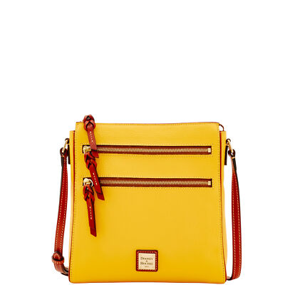 Dooney & Bourke Pebble Grain Large Peyton Triple Zip