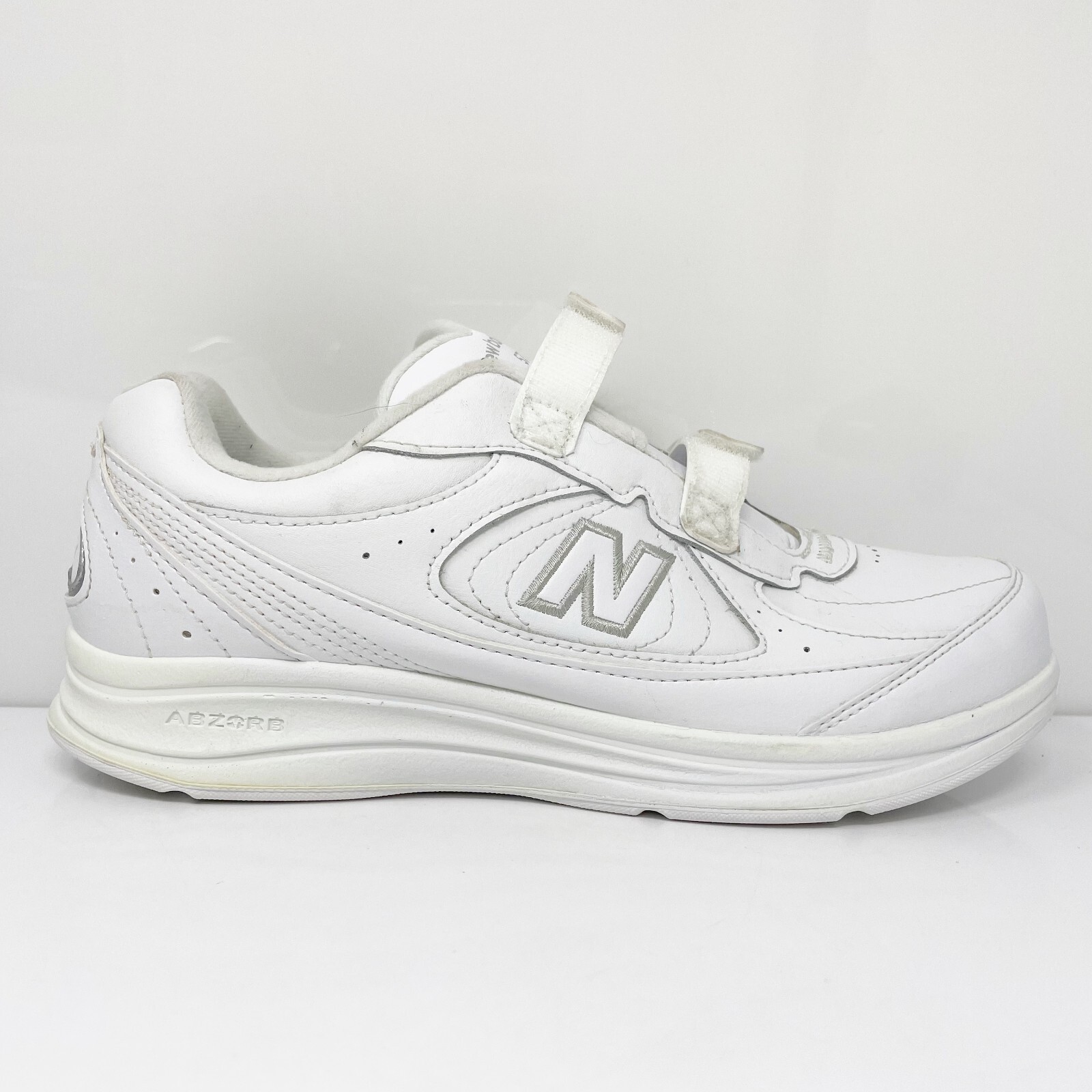 

New Balance Womens 577 WW577VW Белая повседневная обувь Кроссовки Размер 9,5 D, Белый, 577