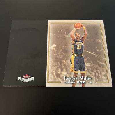2003-04 Fleer Patchworks Reggie Miller Indiana Pacers #29