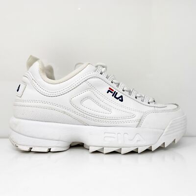 

Fila Womens Disruptor II Premium 5FM00002-125 Белые повседневные туфли Кроссовки Размер 8, Белый, Disruptor II Premium