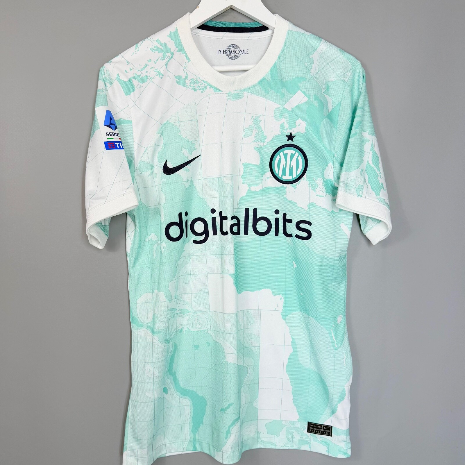【正規00-01NIKE Inter Milan away L/S shirt】 INTER MILAN INTERNAZIONALE 2022 2023 AWAY FOOTBALL SHIRT