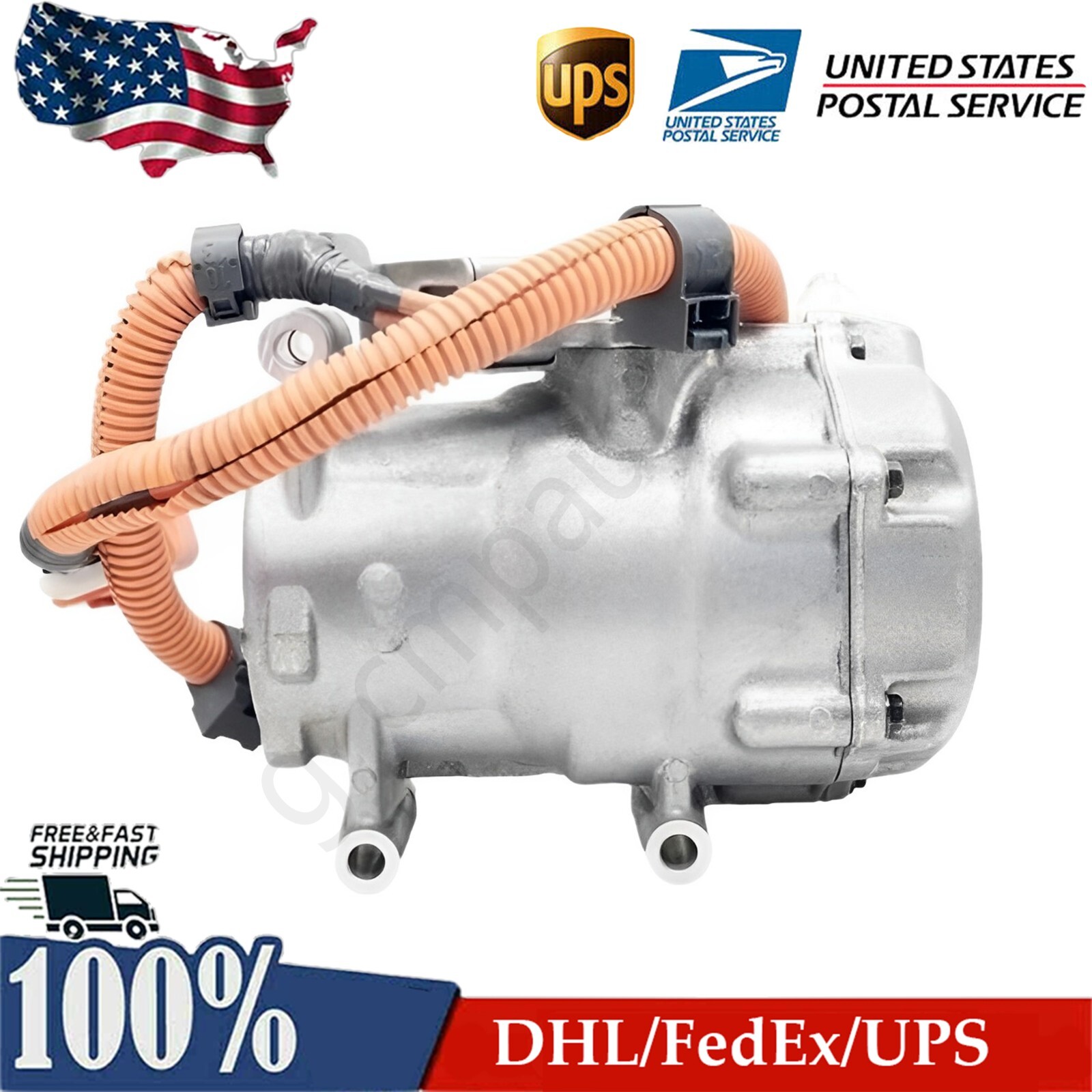 AC Compressor For Hybrid Toyota Prius XW20 1.5 Hybrid Denso ES18C