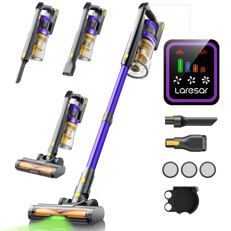 Aspirapolvere Wireless X11 Laresar Senza Fili X11 Aspirapolvere 55000PA