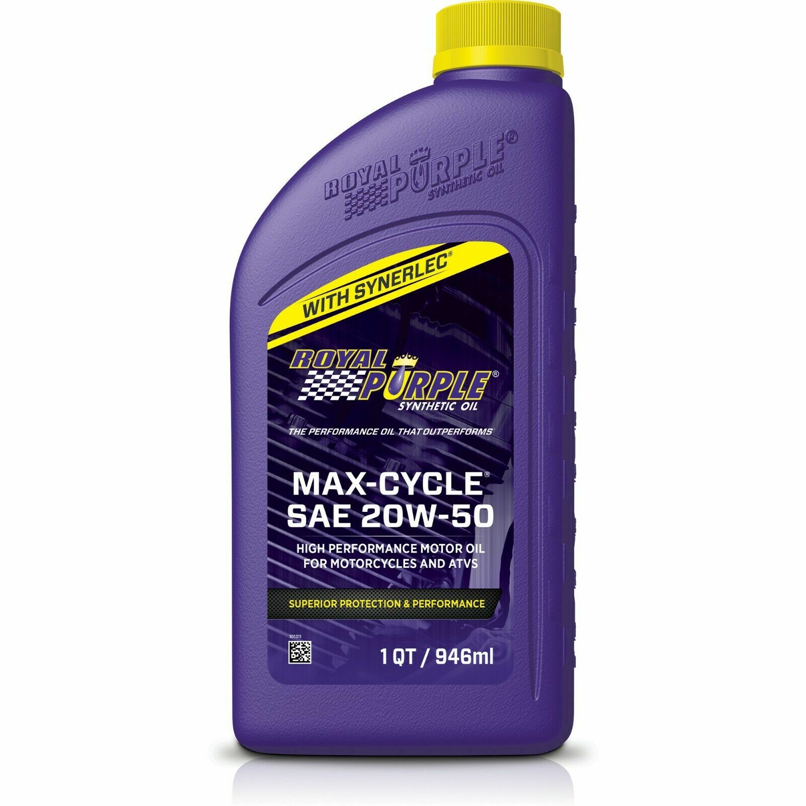 Royal Purple SAE 20W50 Max Cycle Synthetic Motorcycle & ATV Oil 01316