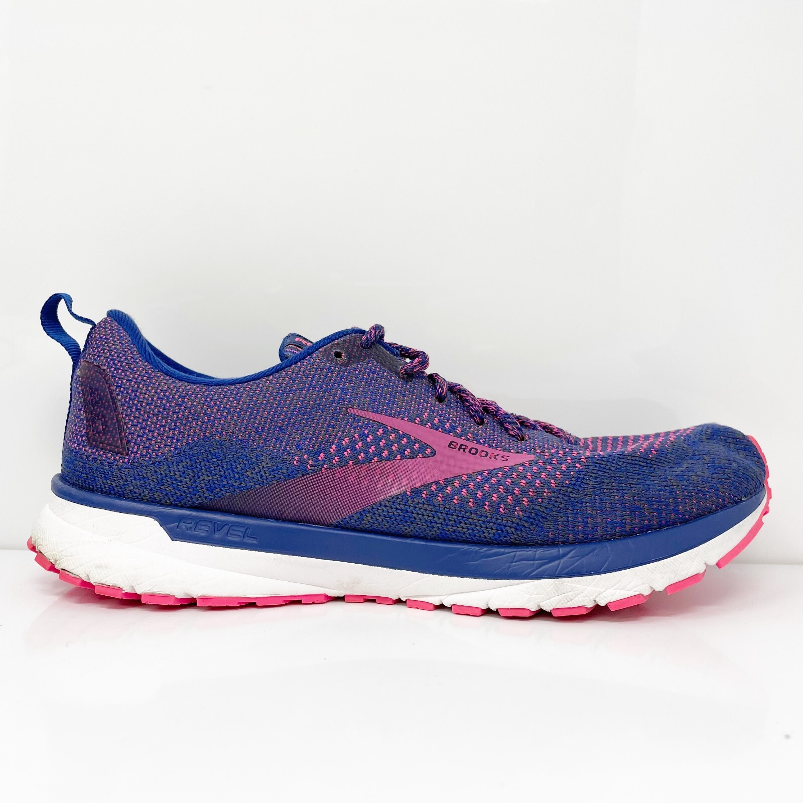 

Brooks Womens Revel 4 1203371B475 Синие кроссовки для бега Размер 11 B, Синий, Revel 4