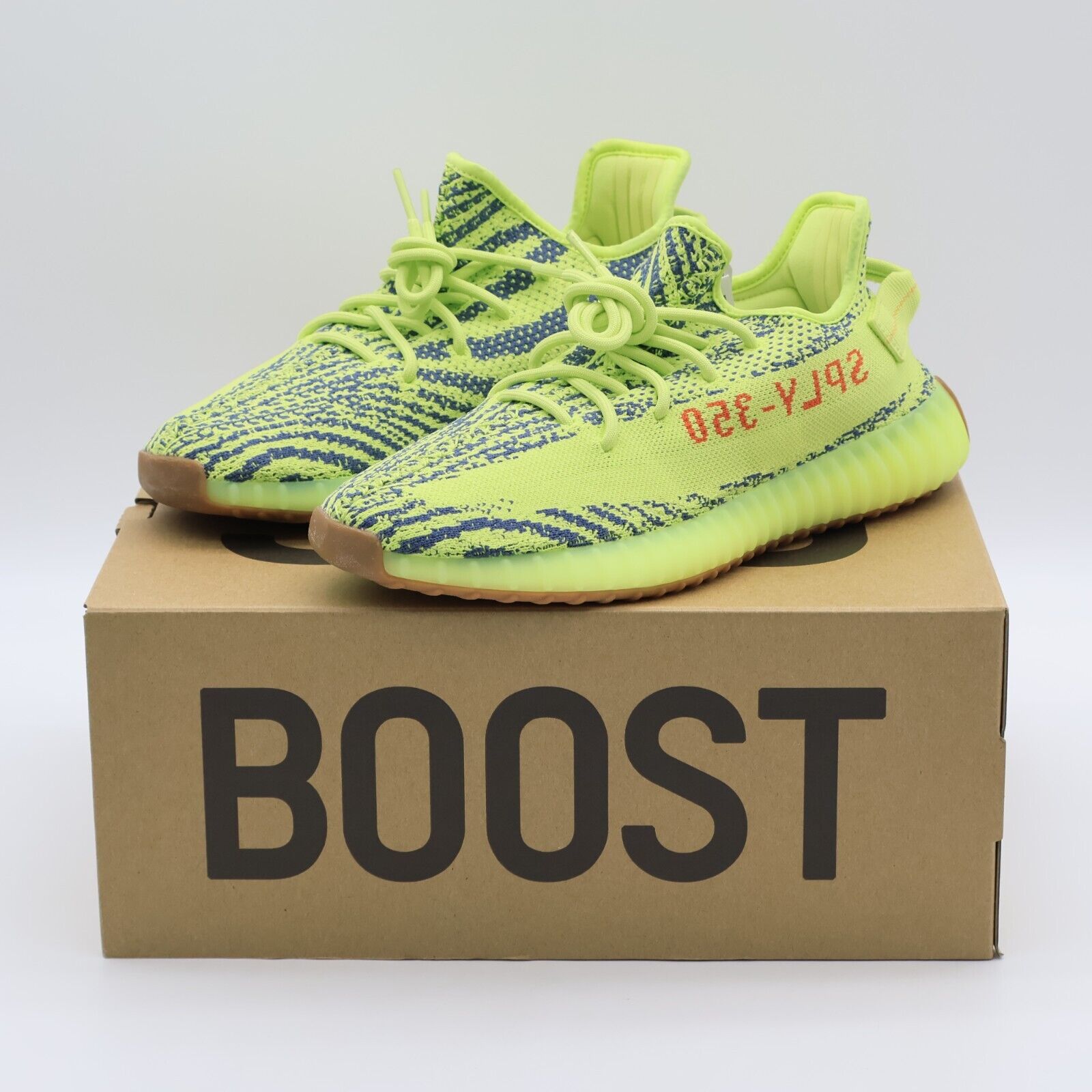 B37572 Adidas Yeezy Boost 350 V2 Semi Frozen Yellow Raw B37572 Adidas Yeezy Boost 350 V2 Semi Frozen Yellow Raw