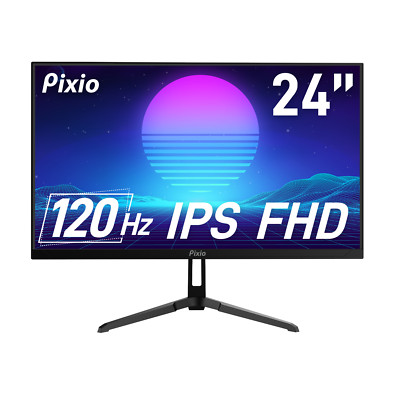 Pixio PX246 Wave 24in 1080p 120Hz IPS Gaming Monitor | Multiple Colors