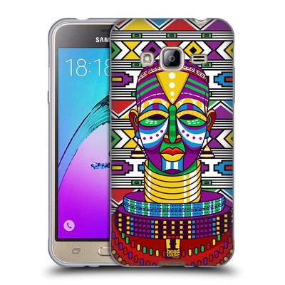 HEAD CASE DESIGNS AFRICAN FACE PATTERNS SOFT GEL CASE FOR SAMSUNG PHONES 3
